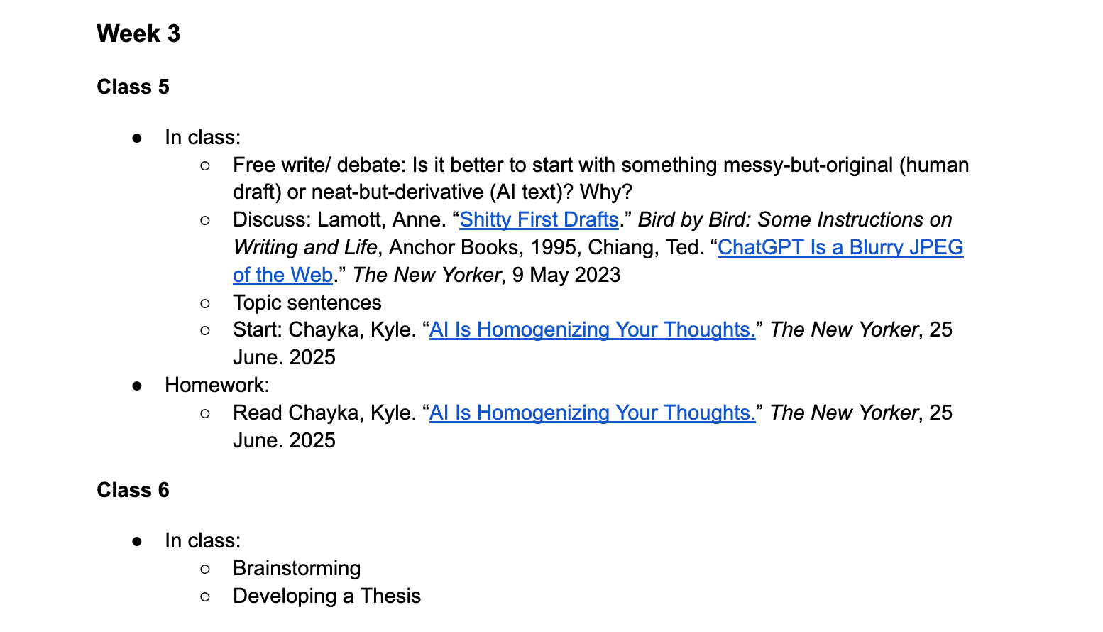 Krystyna Michael classroom artifact 5